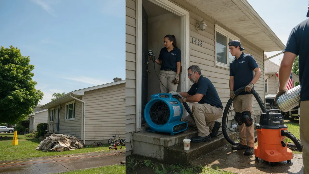 Water Damage Restoration in Bureau, IL near me